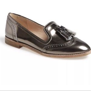 Louise et Cie Pewter Joey Tassel Oxford Flats 7